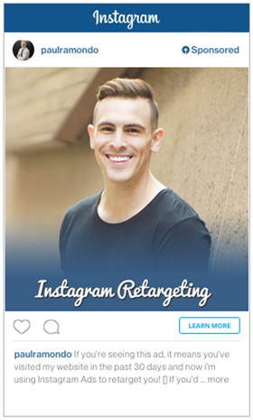 instagram hirdetés előnézete