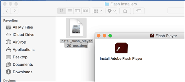 Telepítse a Flash 1 szoftvert
