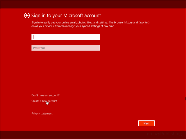 Telepítse a Windows 8.1-t csak helyi fiókkal