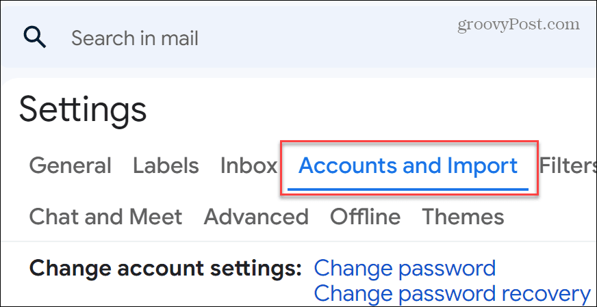Importálja az Outlook e-mailt a Gmailbe