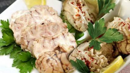 Hogyan készítsünk agyas salátát? Hideg agyas saláta recept! MasterChef agyas saláta