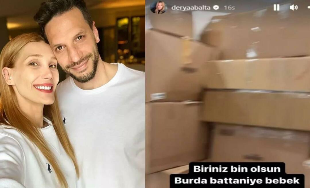 Hakan Balta felesége, Derya Balta megőrült, amikor meglátta a hálóinget a segélydobozban!