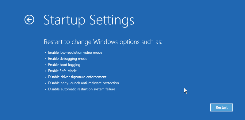 automatikus javítás-5 biztonságos üzemmódú Windows 10