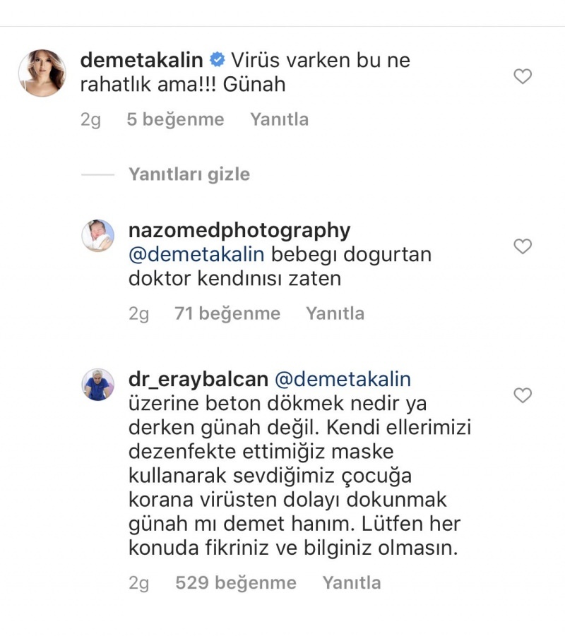 A híres orvos határozott válasza Demet Akalın „koronavírus” figyelmeztetésére!