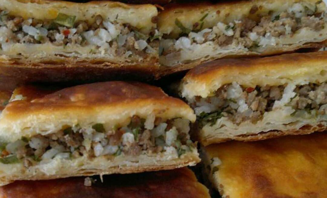 A yufkalı bryan receptje! Hogyan készítsünk yufkalı bryant? Eskişehir híres étele a yufkalı büryan