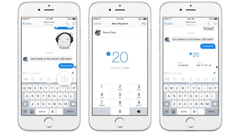 A Facebook hozzáadja a Messenger fizetési funkcióját
