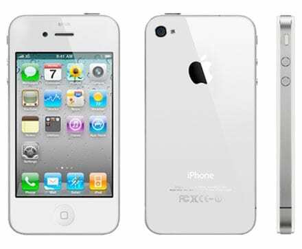 Fehér iPhone 4 néhány hét múlva