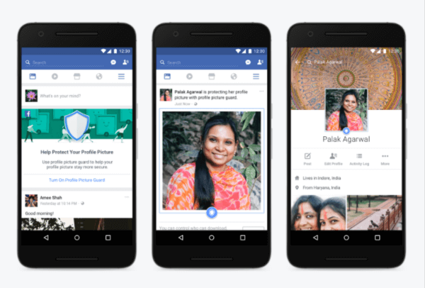 A Facebook új eszközöket indít a profilfotók kezelésére Indiában.