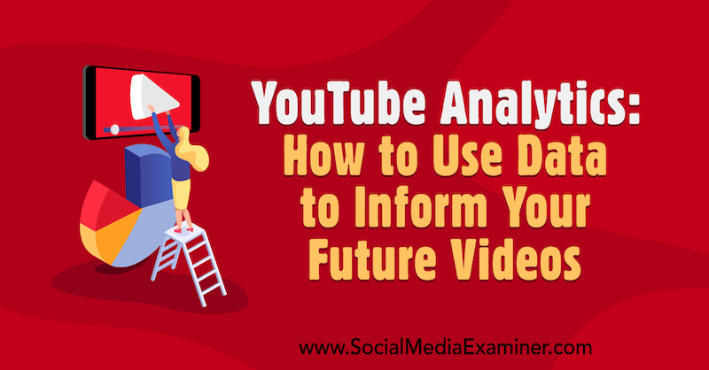YouTube Analytics: Az adatok felhasználása a jövőbeni videók tájékoztatásához Anne Popolizio a Social Media Examiner webhelyen.