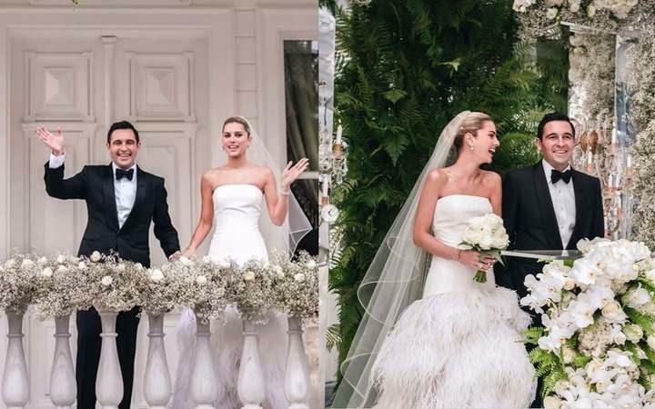 Fotók a Hacı és Nazlı Sabancı házaspár esküvőjéről