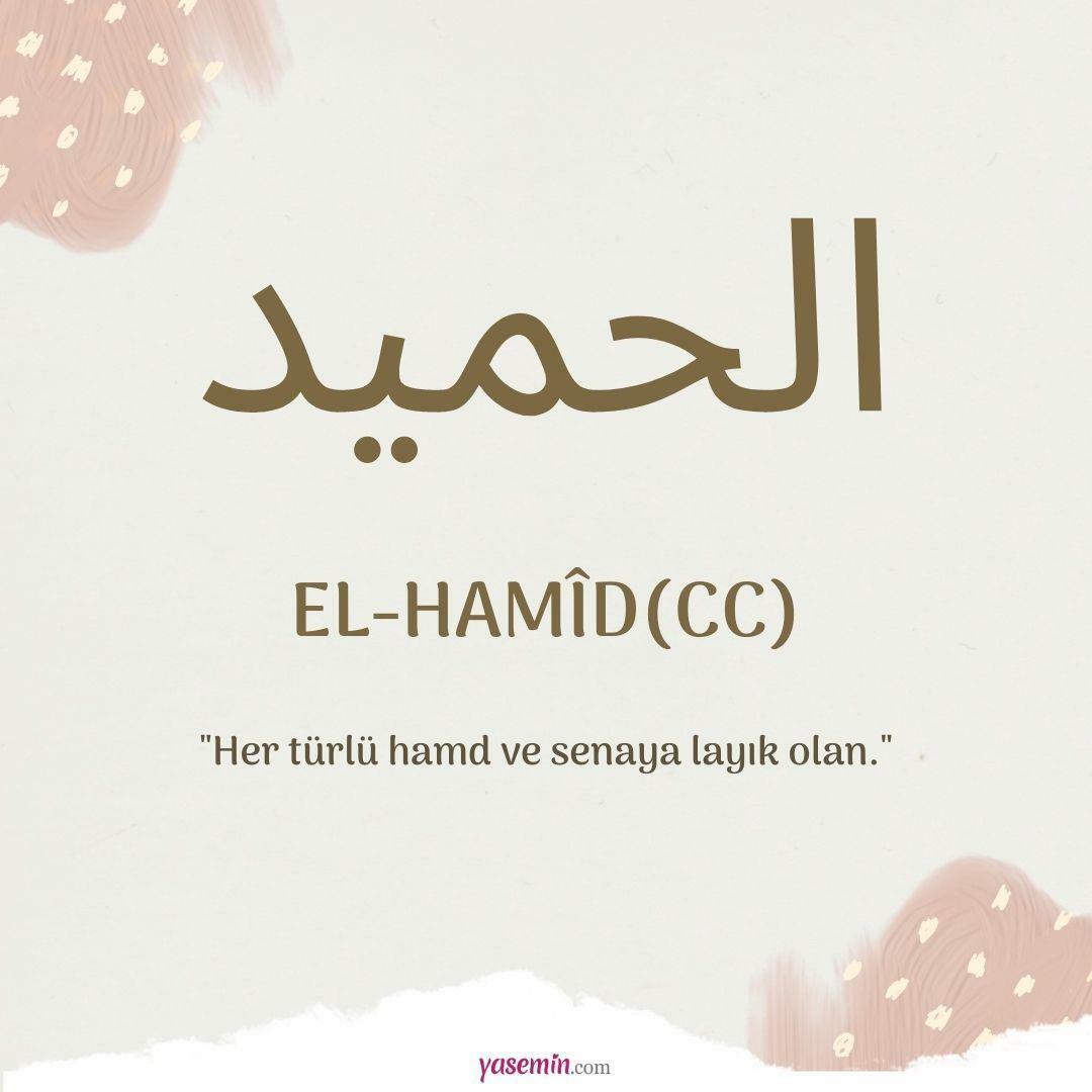 Mit jelent az al-Hamid (cc)?