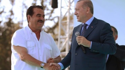Erdoğan elnök megosztása İbrahim Tatlıses-ból!