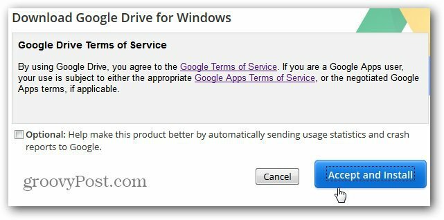 A Google Drive használatának elindítása