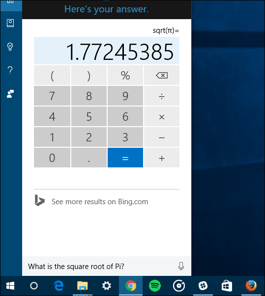 Cortana matematika