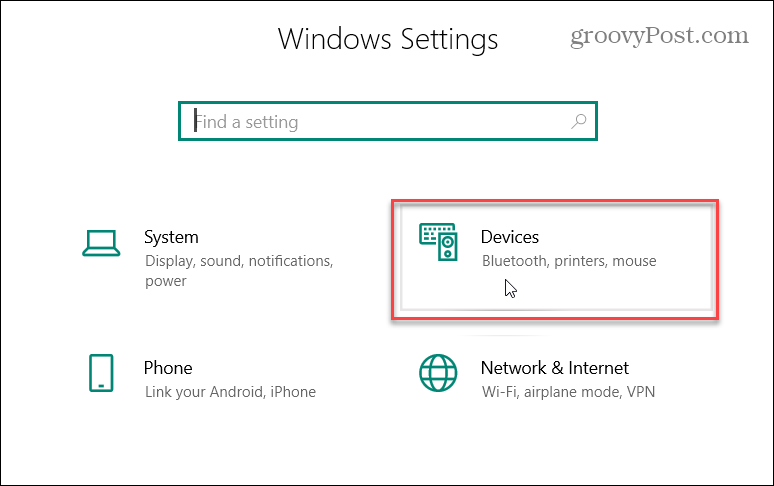 Windows 10 Beállítások eszközei