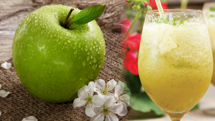 Hogyan készítsünk almás diétát? Ehető zöld alma ...