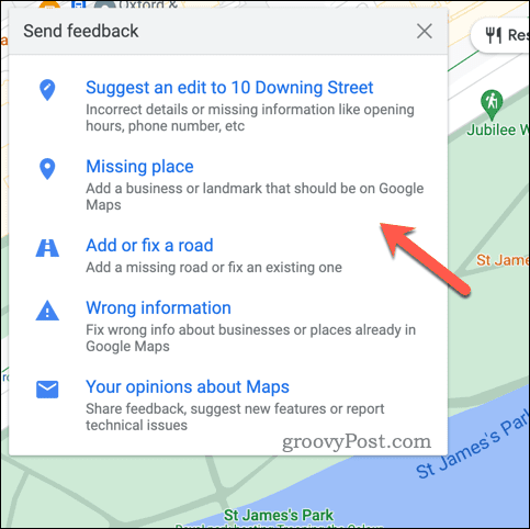 Adjon visszajelzést a Google Térképhez
