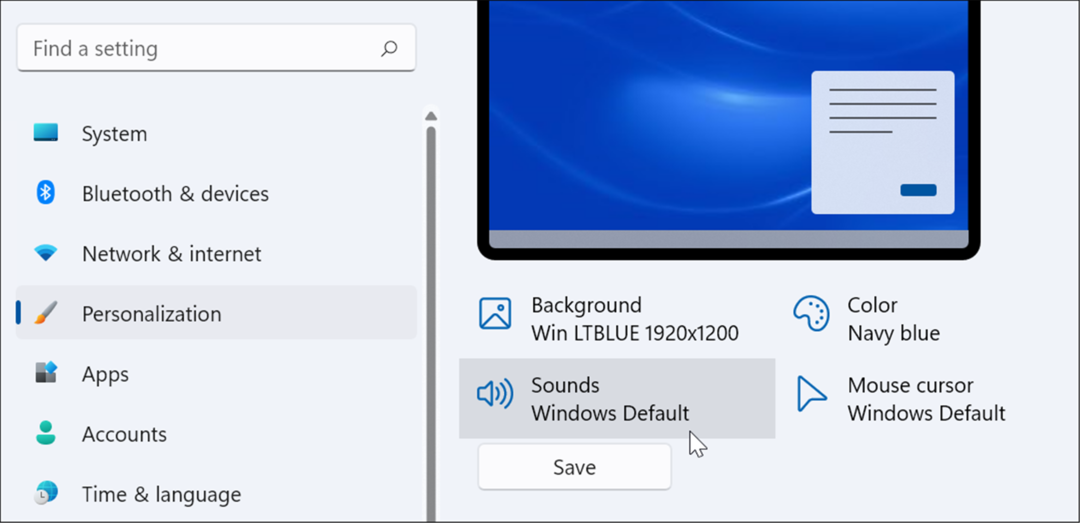A beállítások kezelik a rendszerhangokat a Windows 11 rendszeren