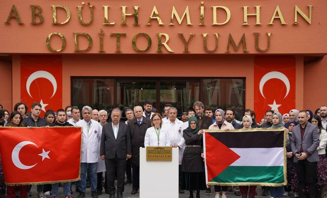 Értelmes gázai nyilatkozat a Bezmiâlem Vakıf Egyetemtől!