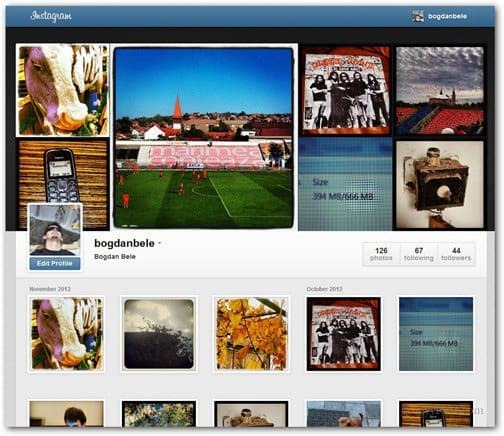 Az Instagram most online megtekinthető felhasználói profilokat kínál