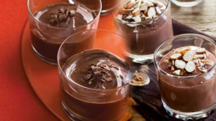 Vajon a csokoládé puding hízik? Házi banán és diétás csokoládé puding recept