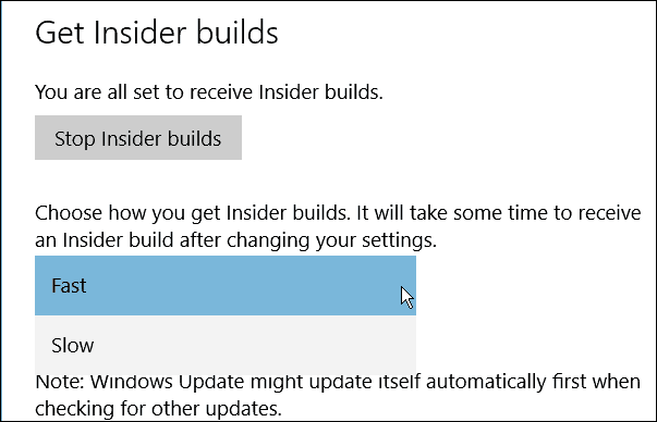 A Windows 10 Insider épít