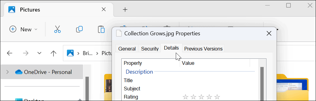 Címkék hozzáadása a fájlokhoz Windows 11 rendszeren