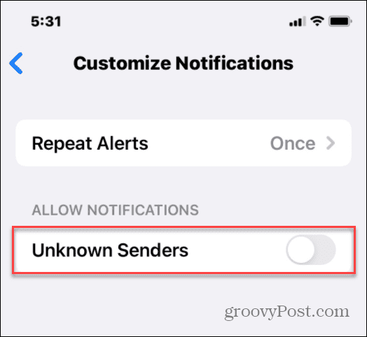 Spam szövegek elrejtése az ismeretlen feladóktól iPhone-on
