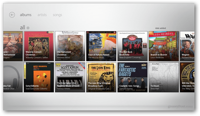 Windows 8: Zune Pass, hogy éljen a Music Metro App alkalmazásban