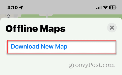 Töltse le az új térképet offline használatra