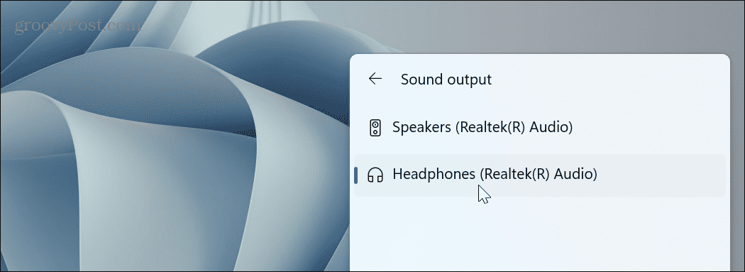 A Windows 11 nem észleli a fejhallgatót