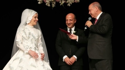 Erdogan elnökhelyettes tanúja volt Ali İhsan Arslan esküvőjének