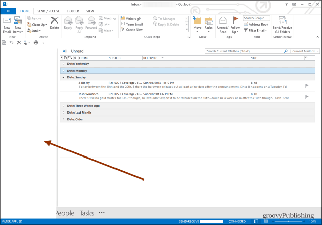 Javítva a kritikus Outlook biztonsági rése és az Outlook 2013 mappa ablaktáblájának kijavítása