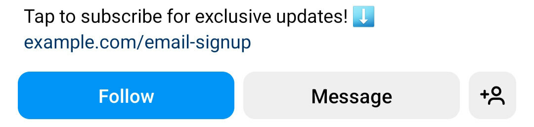 hogyan kell-hoz-ad-hoz-egy-e-mail-opt-in-form-link-in-your-instagram-bio-direct-link-input-url-optional-title-call-to-action-cta-follow-example- 2