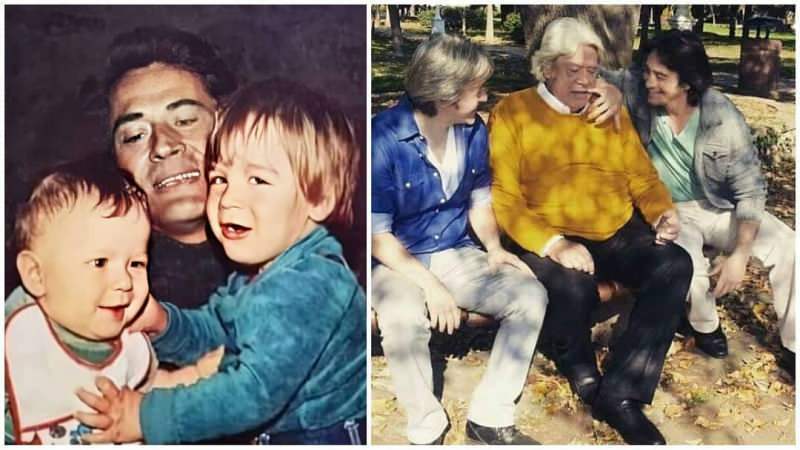 Cüneyt Arkın megosztotta gyermekeivel 40 évvel ezelőtt készített fényképeit