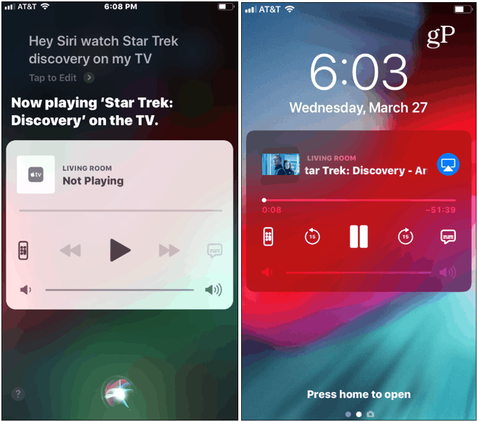 Használja a Siri-t az iPhone TV-vel