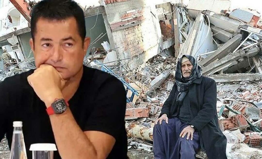 Támogatási felhívás a földrengés áldozatai számára Acun Ilıcalıból! Nemzetközi számlaszámok megosztása és...