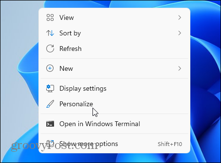A Windows 11 személyre szabása
