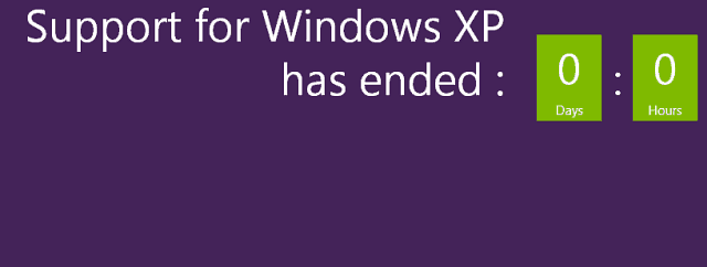 A Microsoft megszünteti az XP támogatást