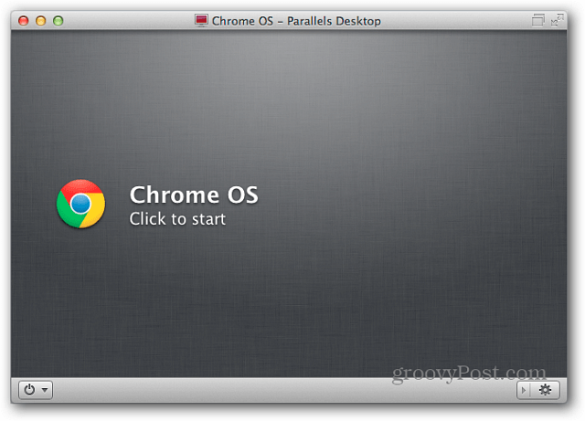 Indítsa el a Chrome OS-t