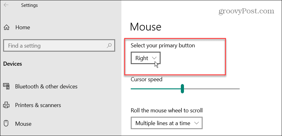 Tedd balkezessé az egeret a Windows rendszerben