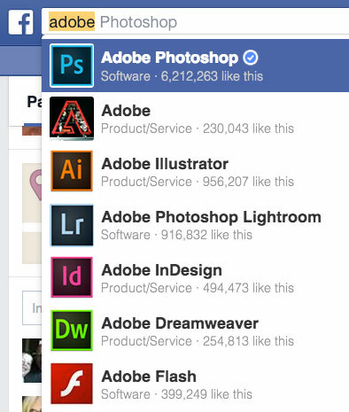 Adobe facebook tulajdonságai