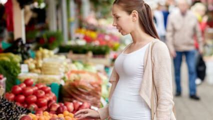 Hogyan lehet táplálni a terhesség első trimeszterében?