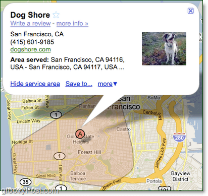 húzza ki vállalkozásának a Google Maps szolgáltatási területét