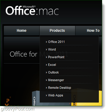 Office Mac webhelyre