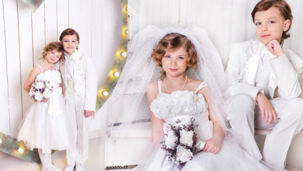 Mit kell viselni az esküvőn? Gyerek esküvői ruha modellek és javaslatok