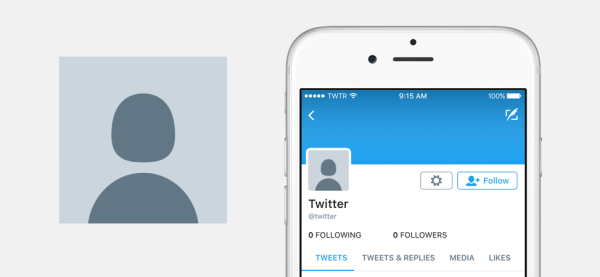 A Twitter új alapértelmezett profilfotót tárt fel az új fiókokhoz.