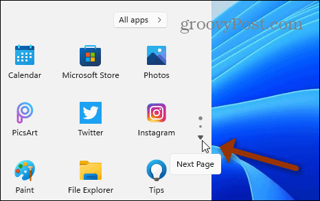 Következő oldal Indítsa el a Windows 11 rendszert