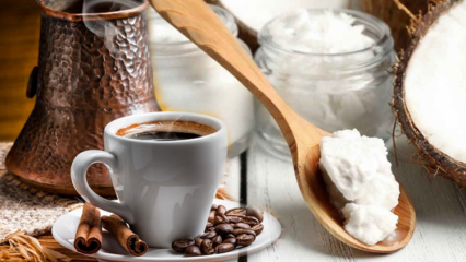 Kávé recept, amely segít a fogyásban! Hogyan készítsünk kávét kókuszolajból?