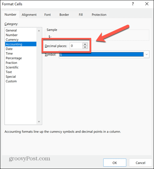 excel tizedesjegyek